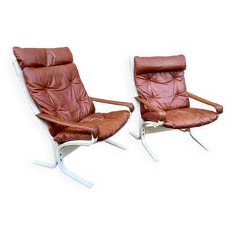 Scandinavian design SIESTA armchairs by Ingmar Relling