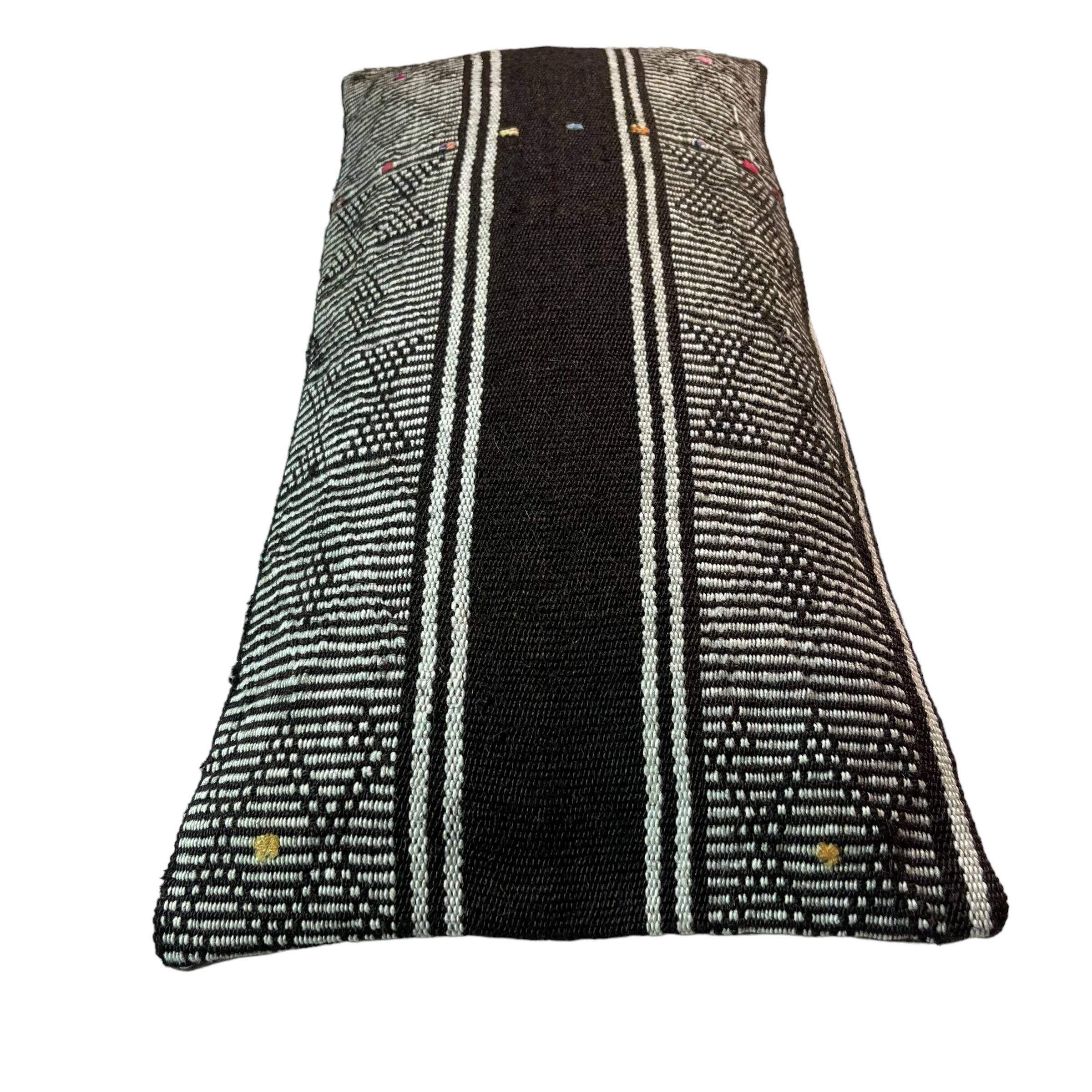 HOUSSE DE COUSSIN KILIM TURC VINTAGE, 30 X 60 CM