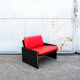 Italian Simone armchairs by Kazuhide Takahama for Gavina, 70's