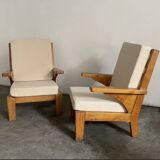 Paire de fauteuils vintage