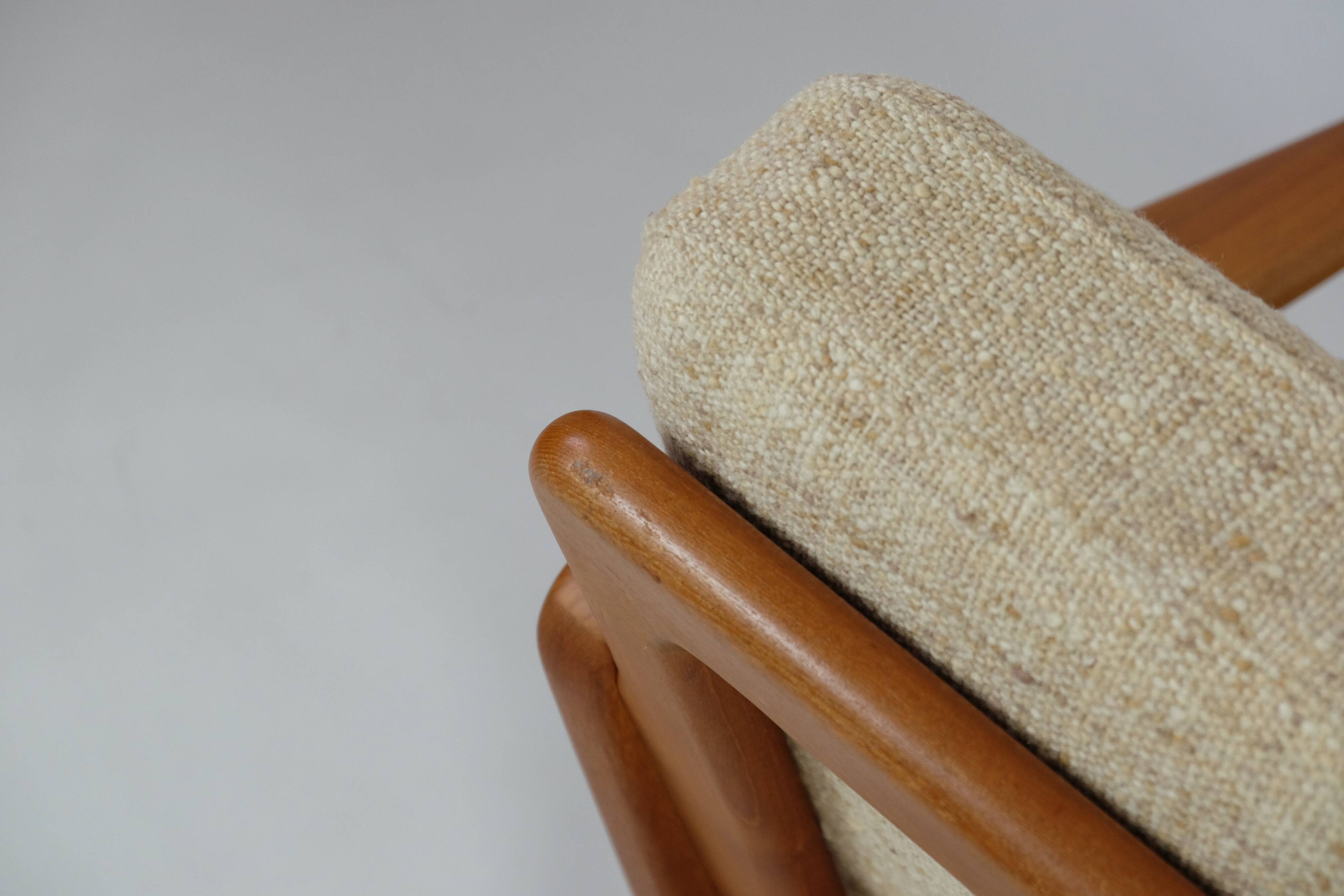 Danish Teak Easy Chair Armchair by Juul Kristensen 60s 70s Vintage Mid-Century