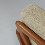 Danish Teak Easy Chair Armchair by Juul Kristensen 60s 70s Vintage Mid-Century
