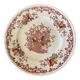 Royal Tudor English earthenware plate with Fruits&Flowers decor