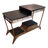 Modernist mid century multi leveled side table, germany 1950s