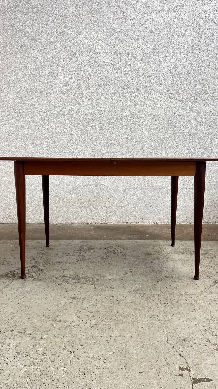 Table scandinave en teck avec rallonge