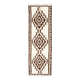 Tapis kilim vintage marron & beige