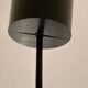 Large chrome pendant lamp Hustadt Leuchten 1960