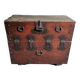 Malle de voyage en châtaigner Asie