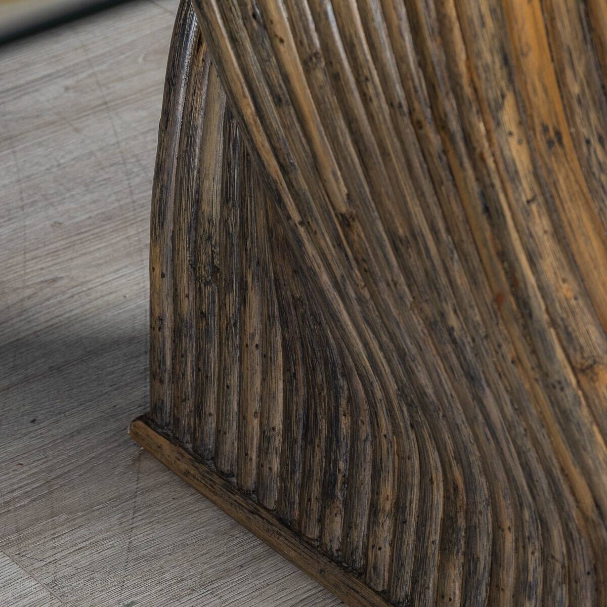 20thc american dining table & four chairs by mcguire