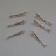 6 silver plated basset knife holders