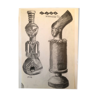 Congo Pipe Drawing