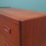Teak chest of drawers, Danish design, 1970s, made in Denmark