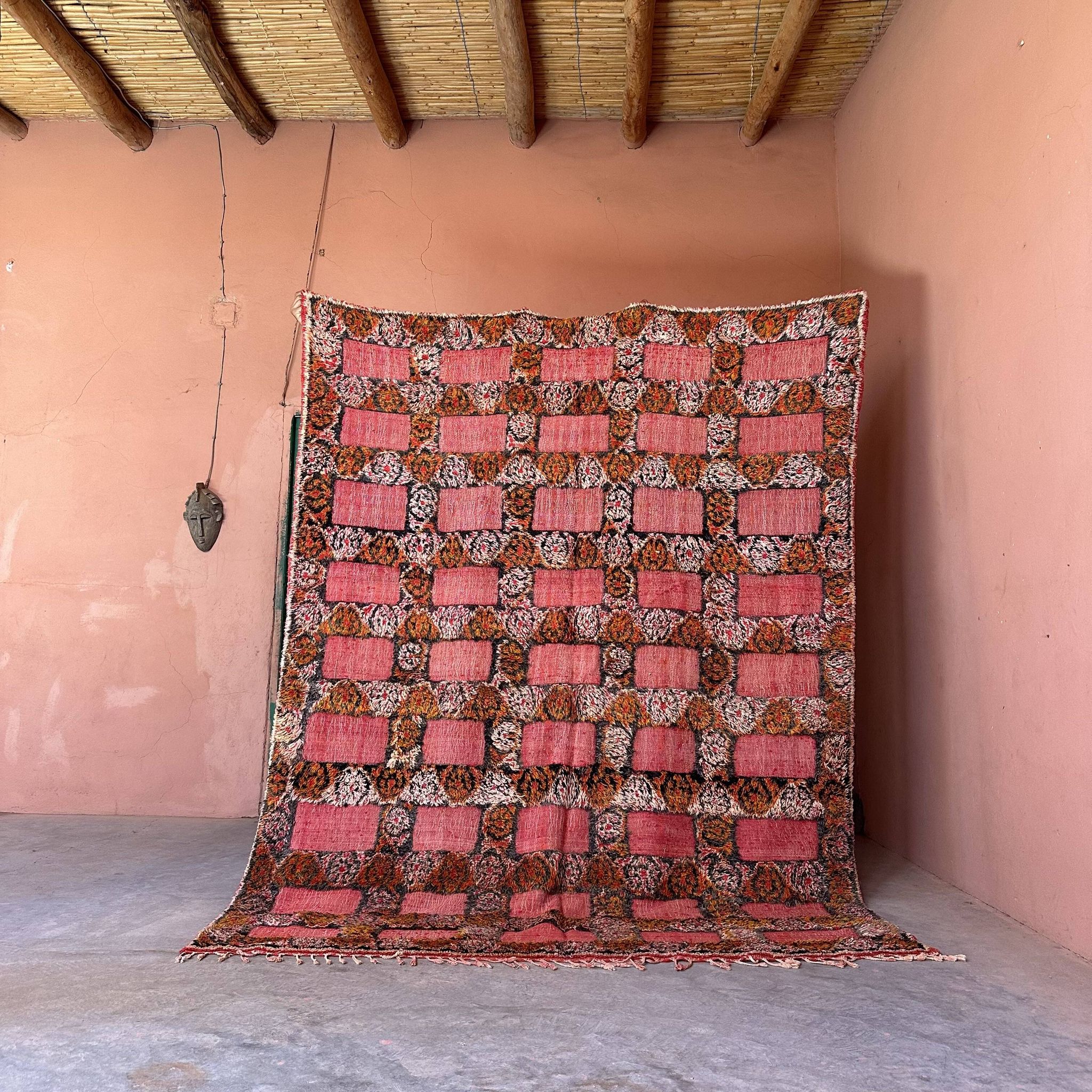 Tapis marocain kilim zayan - 249 x 191 cm