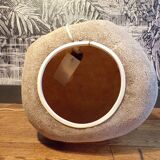 XL stone lamp Dora by André Cazenave damaged