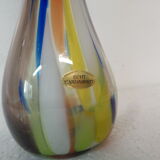 Vintage multicolored Murano vase