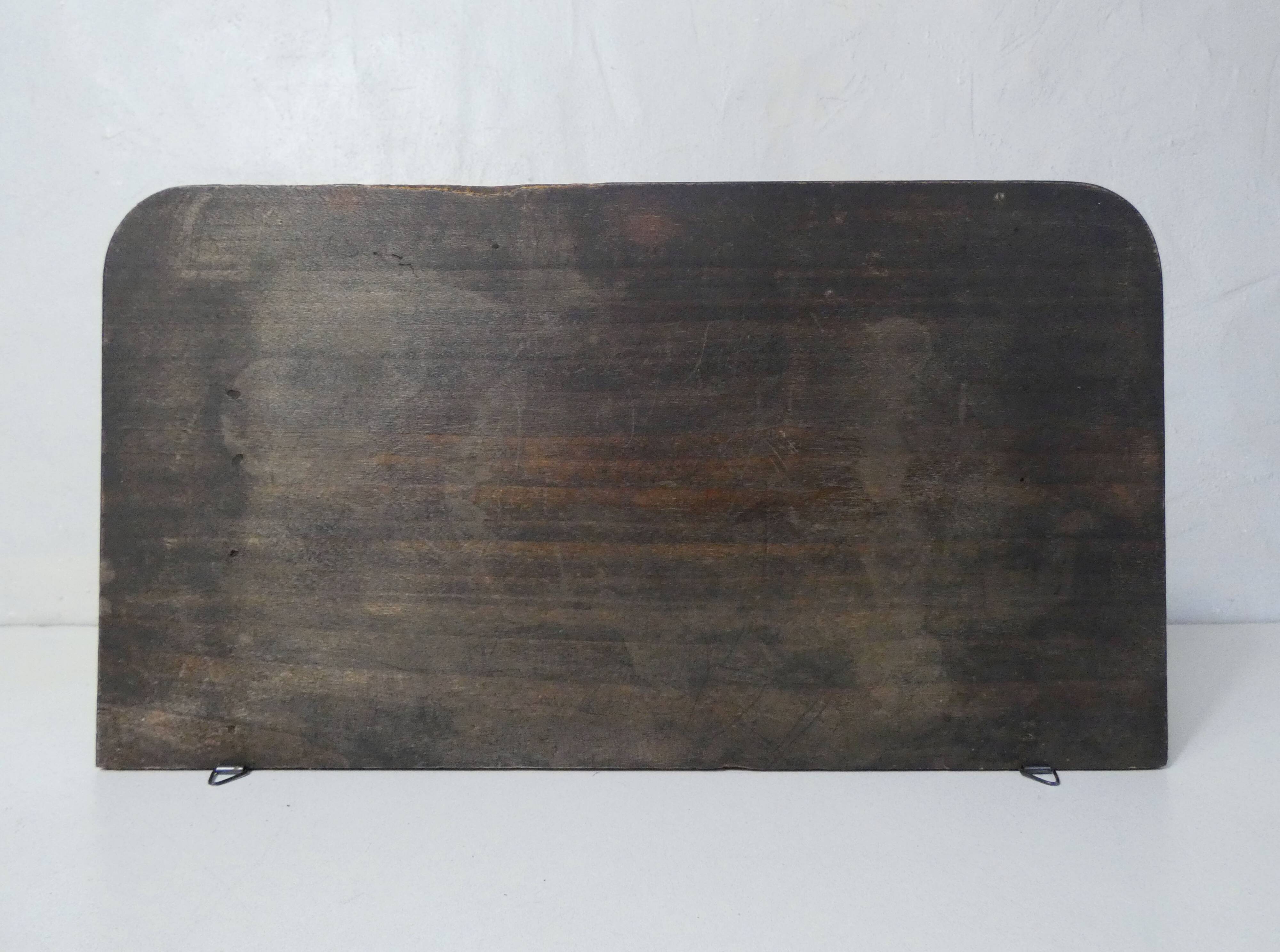 wooden shelf