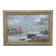 Marine, Oil on canvas signed Victorès