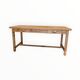 Table de ferme piétement entretoise
