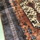 Large oriental rug in wool and silk hand made 310x227cm