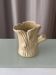 Vase en céramique vintage en forme de souche d'arbre – Texture de l'écorce – Fabriqué en Italie