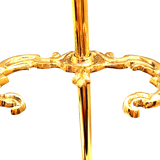 Solid brass fireplace servant 3 accessories