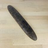 Vintage palm wood pocket tray