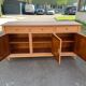 Louis XVI Imperial Sideboard in Solid Oak 190cm