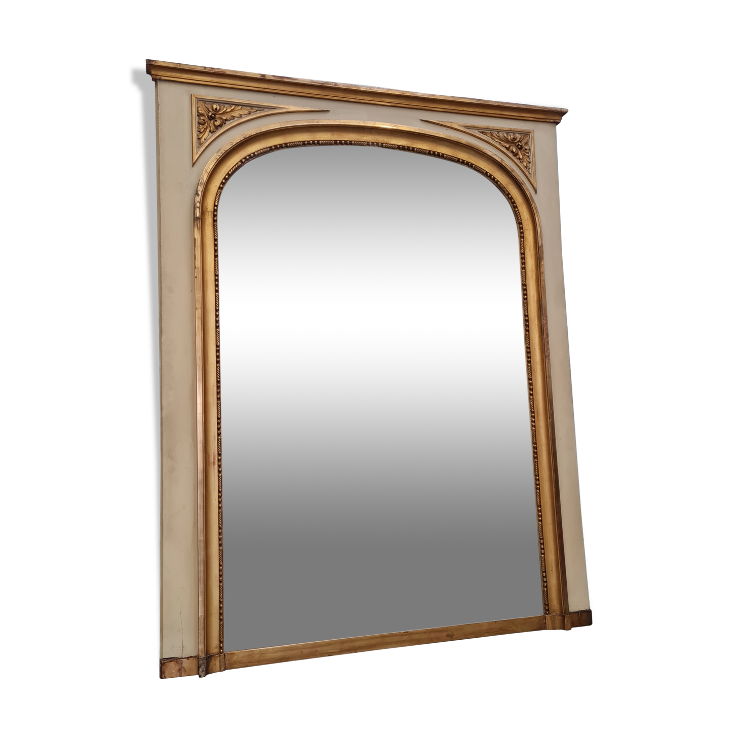 Trumeau french antique mirror c1900