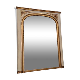 Trumeau french antique mirror c1900