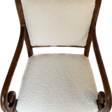 Paire de fauteuils style Louis Philippe