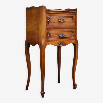 Louis XV style cherry cherry bedside table