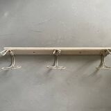Antique wall coat rack