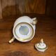 Porcelain verseuse from Paris, gold fillets, Empire period.