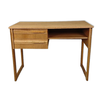 Vintage desk with sled legs