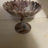 Old marbled opaline cup