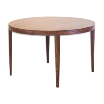 Haslev Møbelsnedkeri extendable rosewood dining table by Severin Hansen Jr