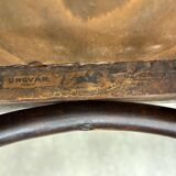 Dining chair in beech and bentwood by Thonet Uzhhorod Czechoslovakia