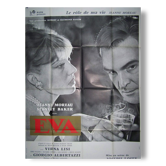 Affiche cinéma originale de 1962.Eva,Jeanne Moreau.120x160 cm