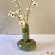 Vase soliflore 3 branches en céramique artisanale
