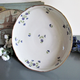 French antique porcelain fruit bowl by E. Bourgeois