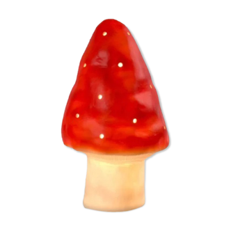 Lampe champignon vintage, verre des années 1970 vintage light, fabriqué en Allemagne par Heico