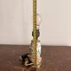 Asian Porcelain Table Lamp with Gilded Brass from China, Japan, Satsuma, Kutani