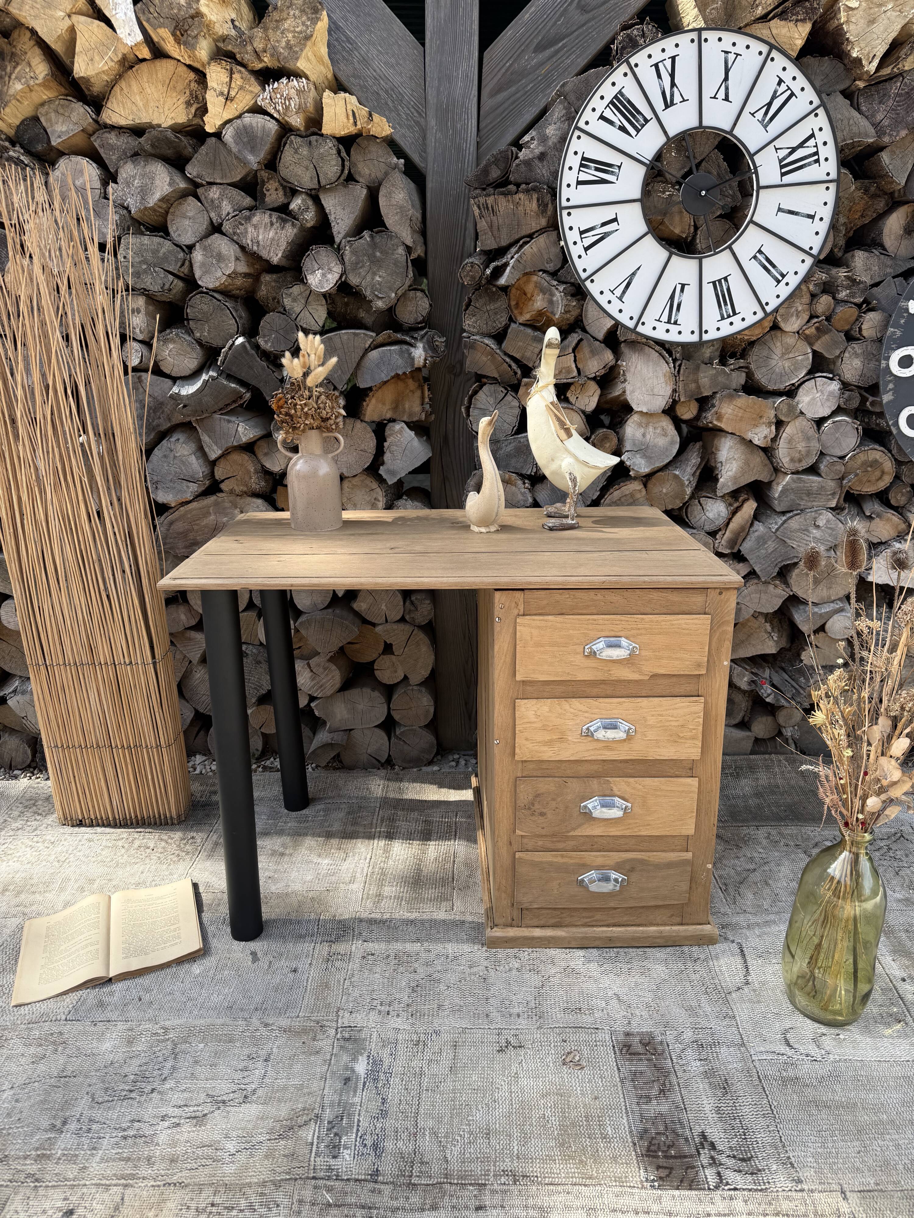 Wooden desk