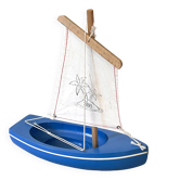 Tirot brand basin sailboat, model 202, vintage toy.