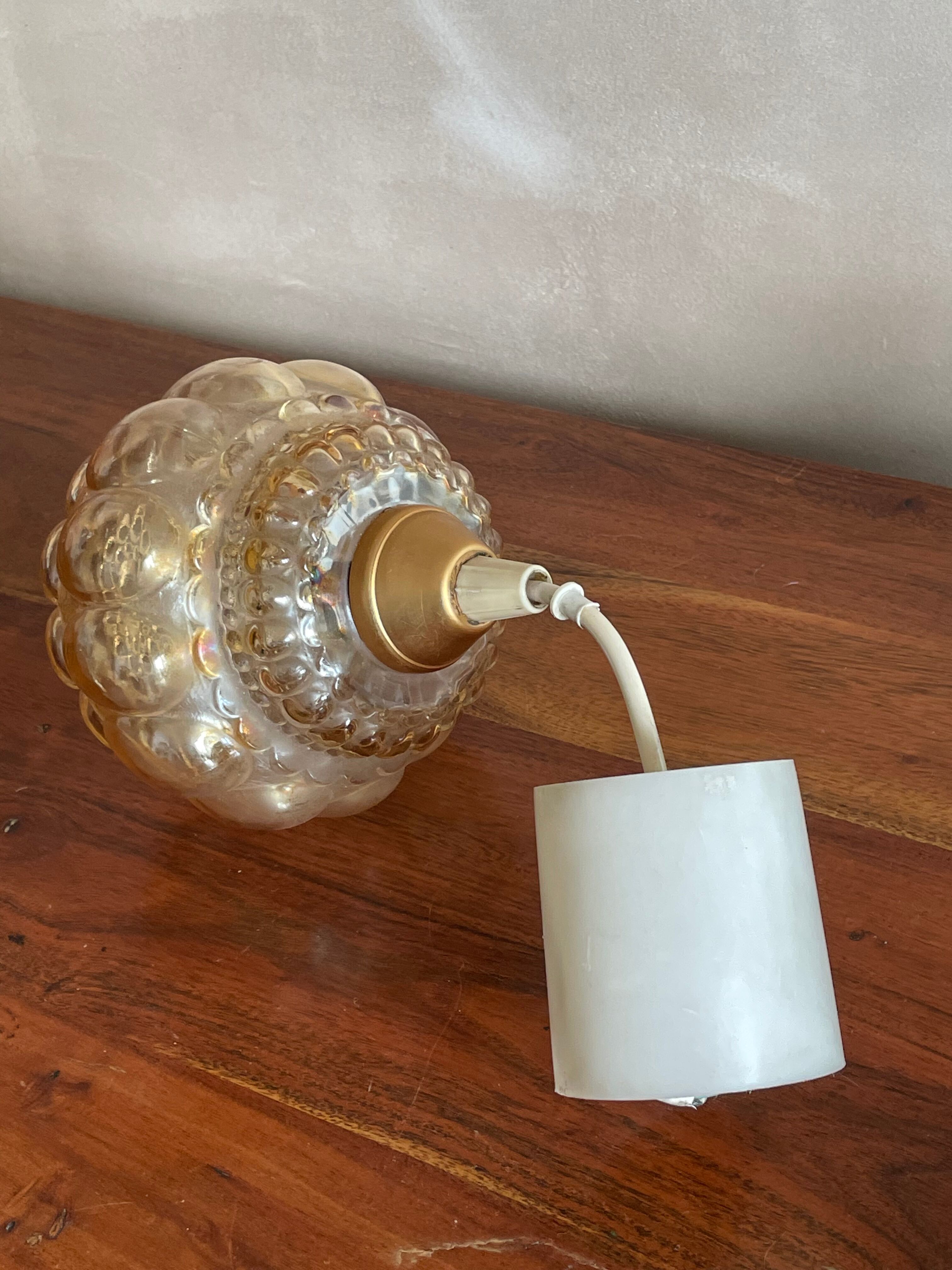 Glass ball lampshade