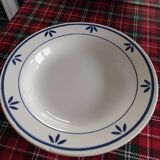 Deep dessert plate