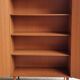 Shelf cabinet, linen, bookcase, 60s