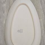 Vintage Niderviller dish, Black Rose model