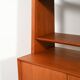 Scandinavian teak bookcase with cabinet, 1950s–1960s