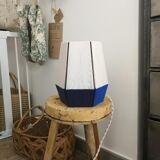 Lampe à poser tissée en fil de coton